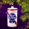Cody Foster 3.25 In Blue Ribbon Beer Can Christmas Tree Ornament , Beverage Bar Entertainment